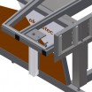 Atverčiamas stalas su aukščio reguliavimo mechanizmu KTH 3000